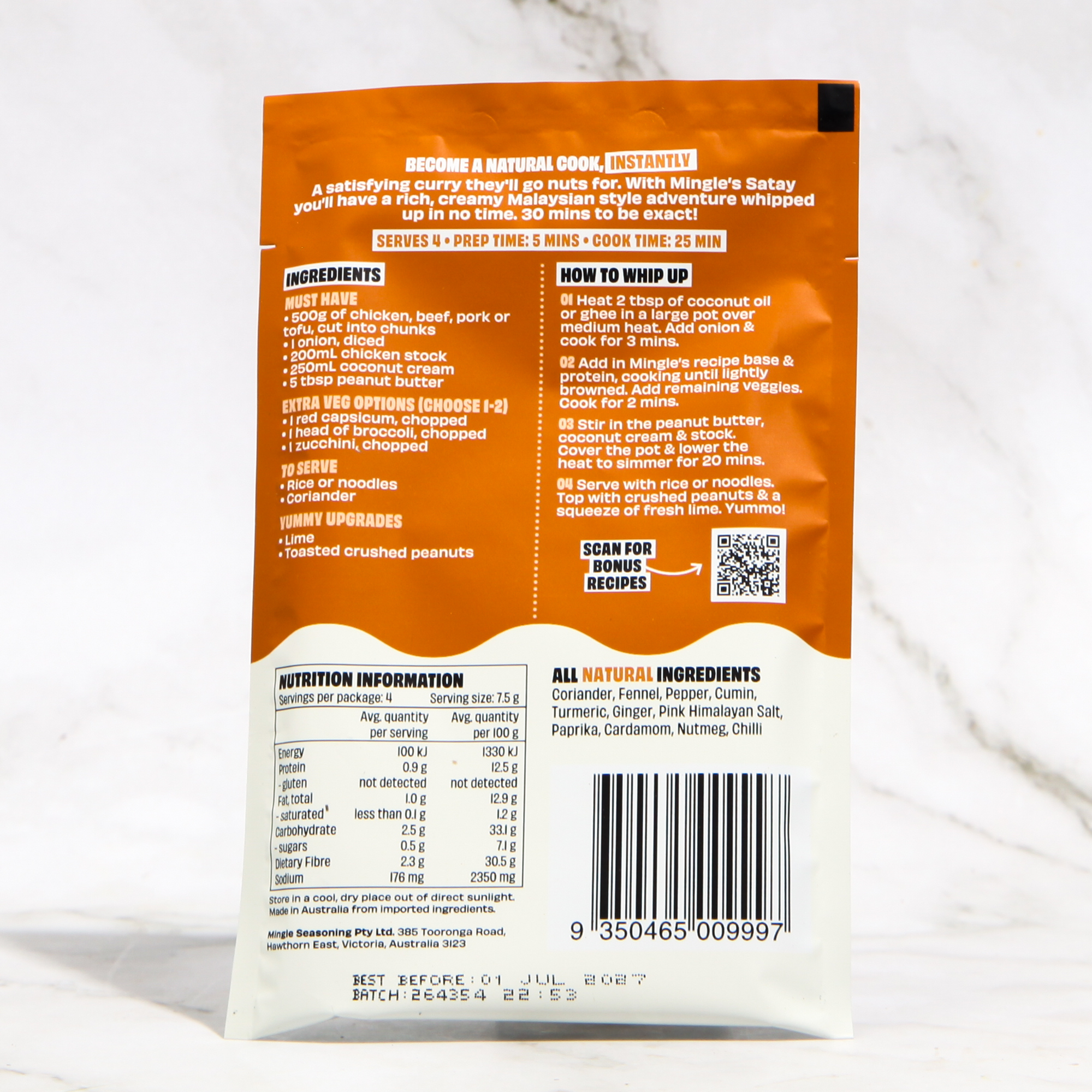 Satay spice blend - Mingle